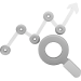 Icon of platform offers by Generation Impact Global symbolizing evidence tracing and audit trail creation